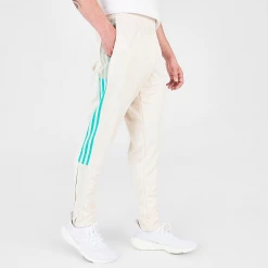 Adidas Men's Tiro Reflective Track Pants - Wonder White / Mint