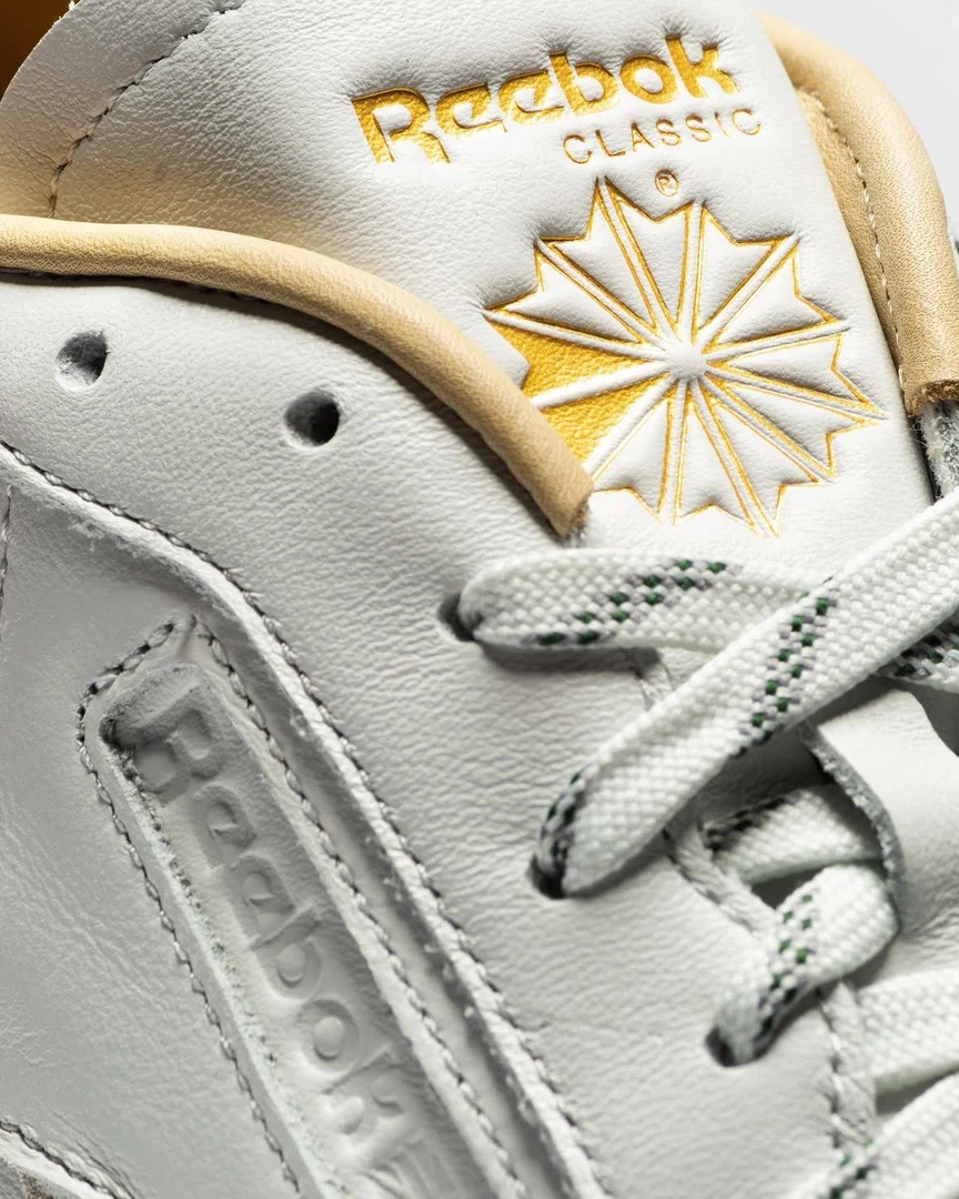 Reebok Men's Club C Revenge Shoes - White / Gold Metallic