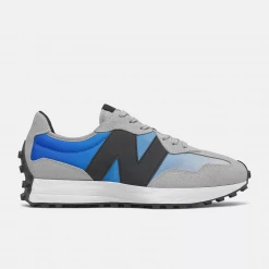 New Balance Men's 327 Shoes - Cobalt / Light Aluminum