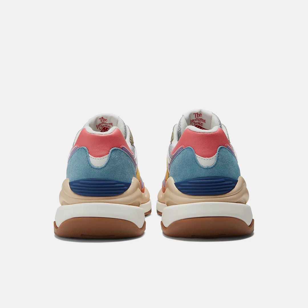 New Balance Women's 57/40 Shoes - Silver Mink / Wheat Field / Blue