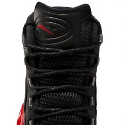 Reebok Kid's Question Mid Street Sleigh Shoes - Black / Vector Red