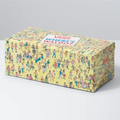 Vans Unisex Where's Waldo Classic Slip On Shoes - Find Steve / Beach