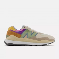 New Balance Men's 57/40 Shoes - Calm Taupe / Vibrant Apricot