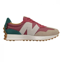 New Balance Men's 327 Shoes - Earth Red / Mountain Teal