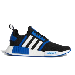 ADIDAS Nike Men's NMD R1 Primeblue Shoes - Core Black / Cloud White / Royal Blue