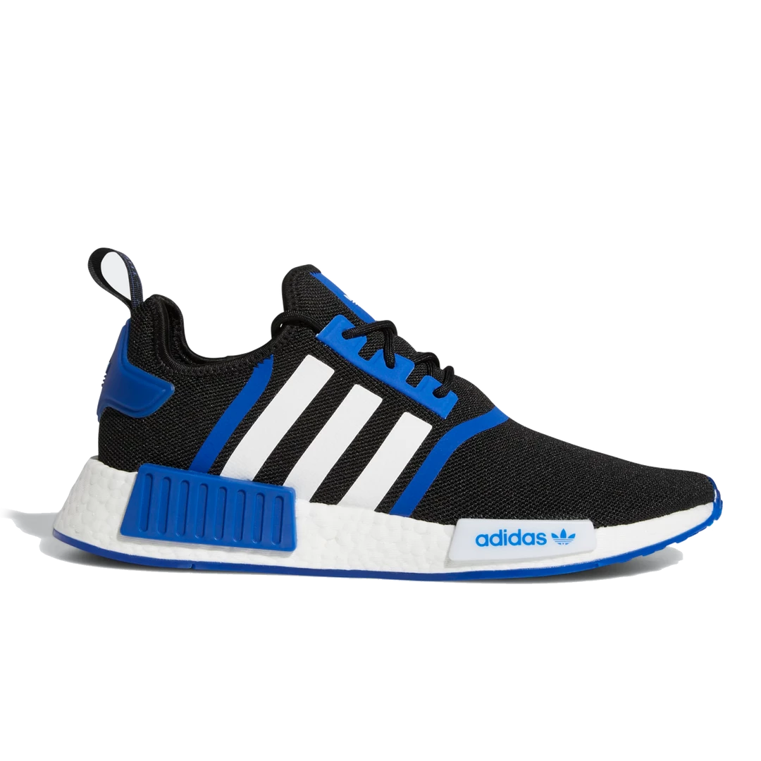 ADIDAS Nike Men's NMD R1 Primeblue Shoes - Core Black / Cloud White / Royal Blue