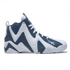 Reebok Men's Kamikaze II Basketball Shoes - Ftwr White / Batik Blue