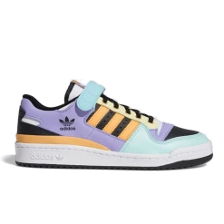 Adidas Men's Forum Low Shoes - Cloud White / Hazy Orange / Core Black