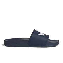 Men's Adidas Adilette Lite Slides - Collegiate Navy / Cloud White