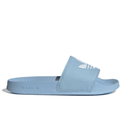 Adidas Women's Adilette Lite Slides - Clear Sky / Cloud White