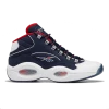Reebok Men's Question Mid Basketball Shoes - Vector Navy / Ftwr White / Vector Red