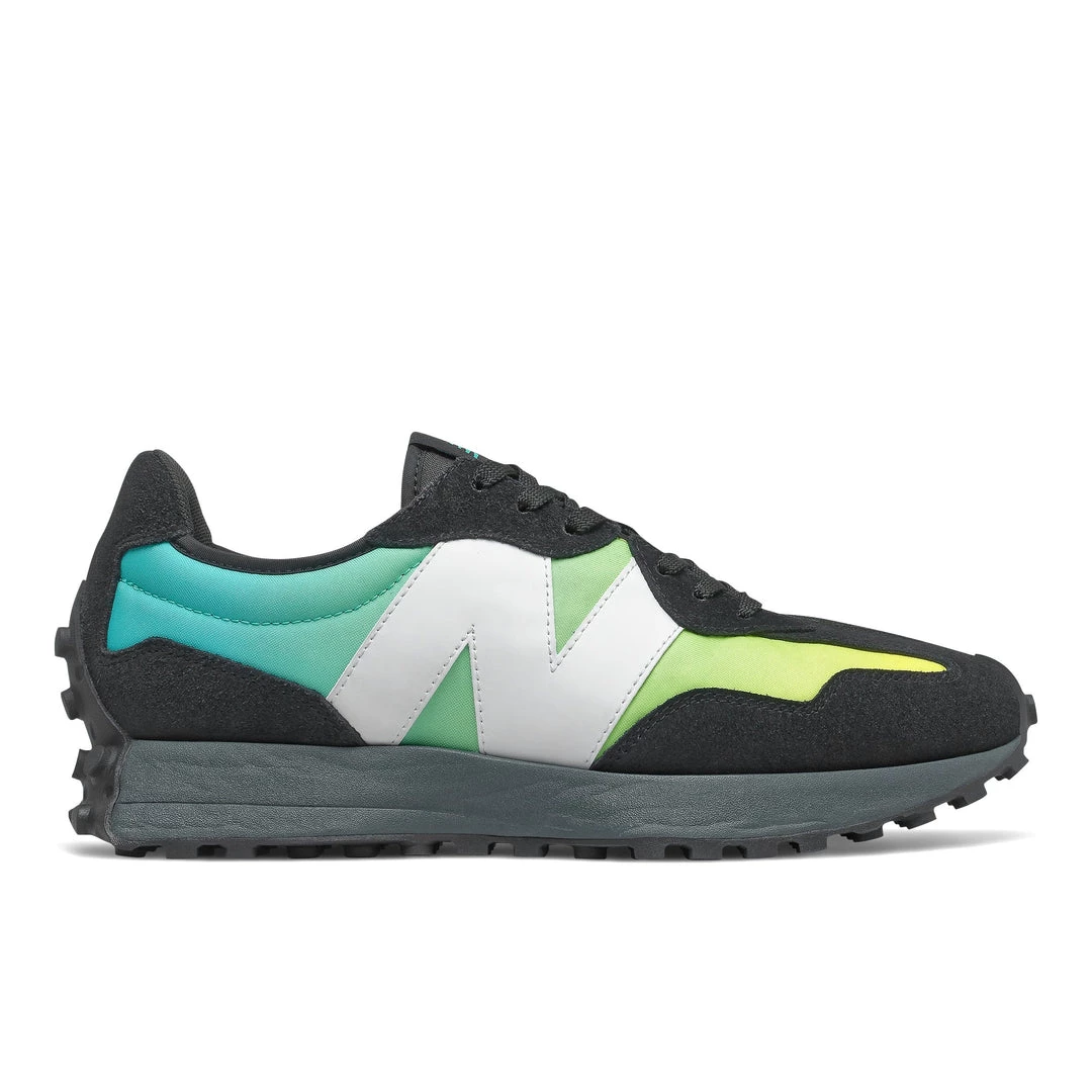 New Balance Men's 327 Shoes - Summer Jade / Black