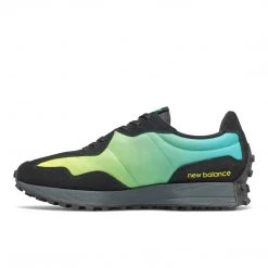 New Balance Men's 327 Shoes - Summer Jade / Black