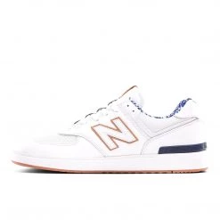 New Balance Men's 574 X Slowtide Shoes - White / Arctic