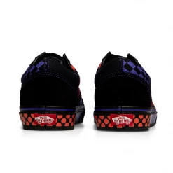 Vans Unisex Ruben Martinho Old Skool Shoes - Black / Purple / Salmon