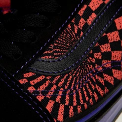 Vans Unisex Ruben Martinho Old Skool Shoes - Black / Purple / Salmon