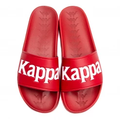 Men's Kappa 222 Banda Adam 9 Slides - Red / White