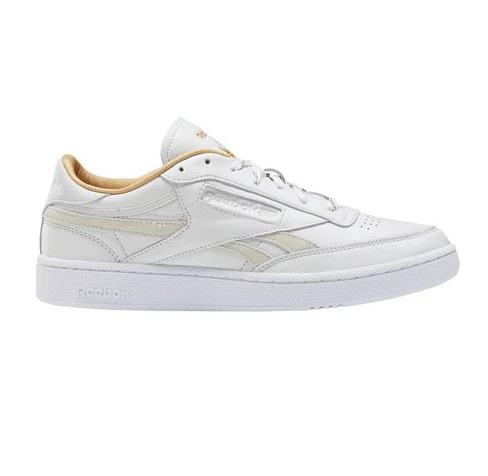 Reebok Men's Club C Revenge Shoes - White / Gold Metallic