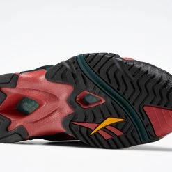 Reebok Men's Kamikaze II OG Alternate Imprints Shoes - Red / Black