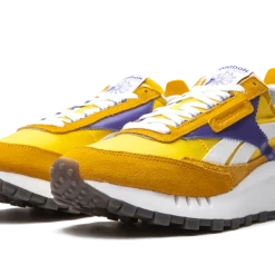 Reebok Men's Classic Leather Legacy Shoes - Collegiate Gold / Bright Yellow / Royal Dark Blue