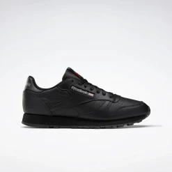 Reebok Men's Classic Leather Shoes - Black