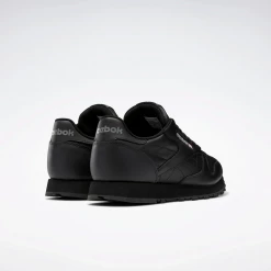 Reebok Men's Classic Leather Shoes - Black