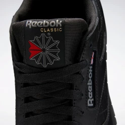 Reebok Men's Classic Leather Shoes - Black