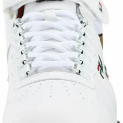 Fila Men's F-13 Shoes - White / Sycamore / Red