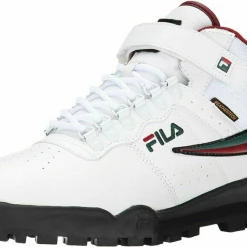 Fila Men's F-13 Shoes - White / Sycamore / Red