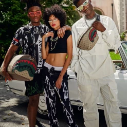 SPRAY GROUND Sprayground Fifth Avenue Emperor Duffel Bag - Brown / Green