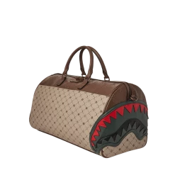 SPRAY GROUND Sprayground Fifth Avenue Emperor Duffel Bag - Brown / Green