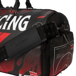 SPRAY GROUND Sprayground Formula 1 Menacing Duffel Bag - Red / Black