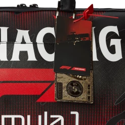 SPRAY GROUND Sprayground Formula 1 Menacing Duffel Bag - Red / Black