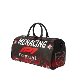 SPRAY GROUND Sprayground Formula 1 Menacing Duffel Bag - Red / Black
