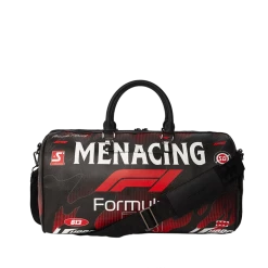 SPRAY GROUND Sprayground Formula 1 Menacing Duffel Bag - Red / Black