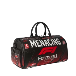 SPRAY GROUND Sprayground Formula 1 Menacing Duffel Bag - Red / Black