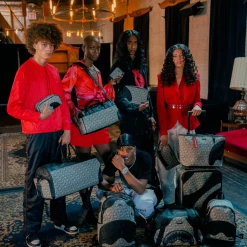 SPRAY GROUND Sprayground SG All Day Duffel Bag - Black / Grey