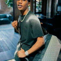 SPRAY GROUND Sprayground SG All Day Duffel Bag - Black / Grey