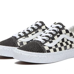 Vans Unisex Old Skool Confetti Shoes - Black / True White