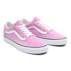 Vans Unisex Old Skool Shoes - Orchid Pink / True White