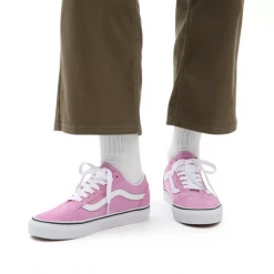 Vans Unisex Old Skool Shoes - Orchid Pink / True White