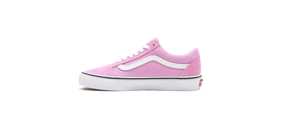 Vans Unisex Old Skool Shoes - Orchid Pink / True White