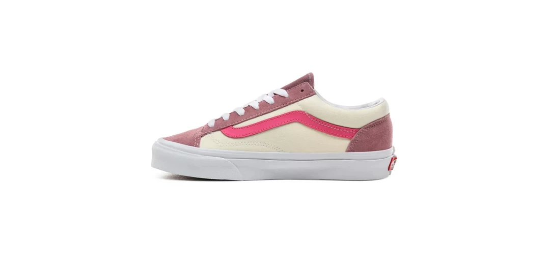Vans Unisex Retro Sport Style 36 Shoes - Nostalgia Rose / Azalea Pink