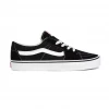 Vans Unisex Sk8 Low Shoes - Black / True White