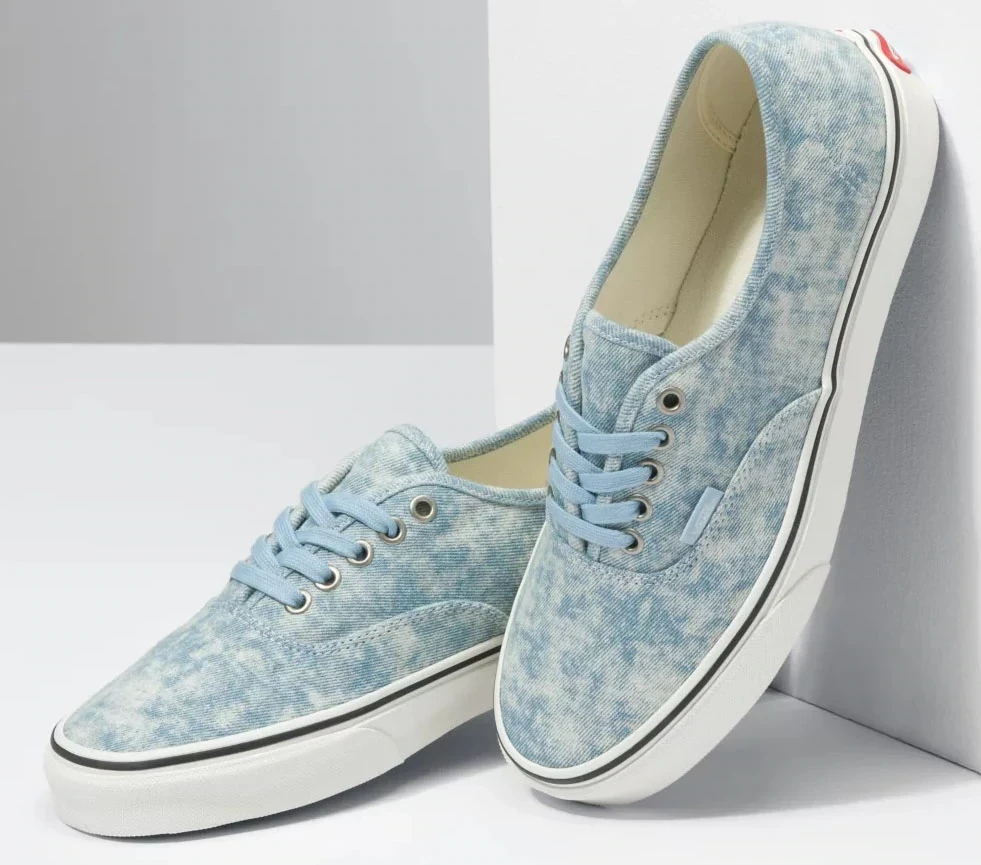Vans Unisex Winter Sky Authentic Shoes - White / Blue