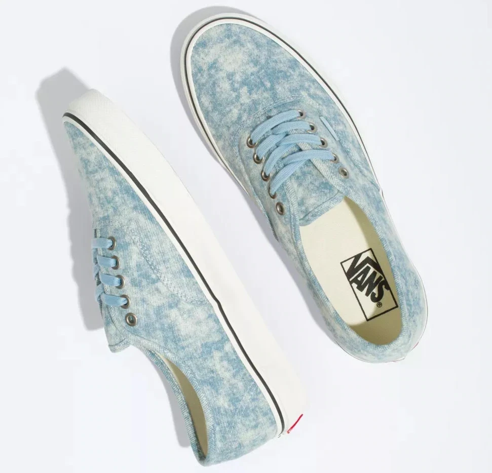 Vans Unisex Winter Sky Authentic Shoes - White / Blue