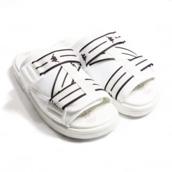Men's Kappa Authentic JPN Mitel Sandals - White / Black