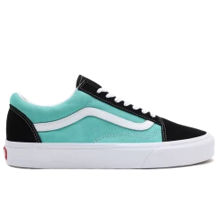 Vans Unisex Classic Sport Old Skool Shoes - Black / Waterfall